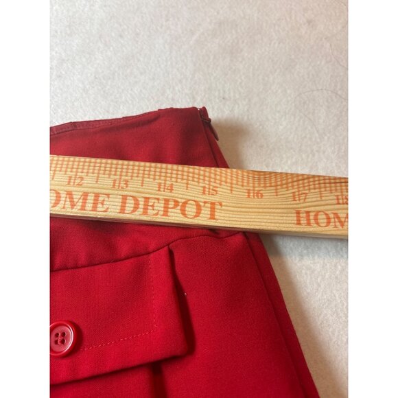 Trina Turk Pleated Mini Skirt With Button Detail - Picture 4 of 7